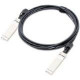 AddOn Dell 462-3635 Compatible TAA Compliant 40GBase-CU QSFP+ to QSFP+ Direct Attach Cable (Passive Twinax, 0.5m) - 100% compatible and guaranteed to work - TAA Compliance 462-3635-AO