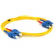 Monoprice Fiber Optic Cable, SC/SC, Single Mode, Duplex - 2 meter (9/125 Type) - Yellow - 6.56 ft Fiber Optic Network Cable for Network Device - First End: 2 x SC Male Network - Second End: 2 x SC Male Network - Yellow 4628