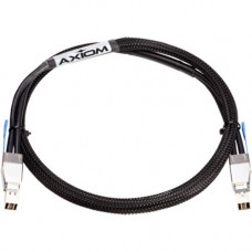 Axiom Stacking Cable Dell Compatible 1m - 3.28 ft CX4 Network Cable for Network Device, Switch - First End: 1 x CX4 Network - Second End: 1 x CX4 Network - 1.25 GB/s - Stacking Cable 330-2413-AX