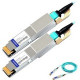 AddOn Fiber Optic Network Cable - 32.81 ft Fiber Optic Network Cable for Network Device - First End: 1 x QSFP-DD Male Network - Second End: 1 x QSFP-DD Male Network - 200 Gbit/s - 1 Pack - TAA Compliant - TAA Compliance 470-ACTX-AO