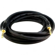 Monoprice 15ft Premier Series 1/4-inch (TRS) Male to Male 16AWG Cable (Gold Plated) - 15 ft 6.35mm Audio Cable for Audio Device - First End: 1 x 6.35mm Male Audio - Second End: 1 x 6.35mm Male Audio - Patch Cable - Shielding - Gold Plated Connector 4795