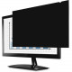Fellowes PrivaScreen&trade; Blackout Privacy Filter - 24.0" Wide - For 24" Widescreen LCD Monitor, Notebook - 16:9 - Fingerprint Resistant, Scratch Resistant - Polyethylene - Black - TAA Compliant - TAA Compliance 4811801