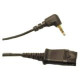 Plantronics 48590-41 Audio Cable Adapter - Sub-mini phone Audio - Quick Disconnect Audio - TAA Compliance 48590-41