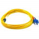 Monoprice Fiber Optic Cable, LC/SC, Single Mode, Duplex - 5 meter (9/125 Type) - Yellow - 16.40 ft Fiber Optic Network Cable for Network Device - First End: 2 x LC Male Network - Second End: 2 x SC Male Network - Yellow 4898