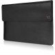 Lenovo Carrying Case (Sleeve) for 14" Notebook - Black - Scratch Resistant Interior - Genuine Leather, Elastic Loop 4X40U97972