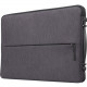 Lenovo Business Carrying Case (Sleeve) for 14" Notebook, Accessories - Charcoal Gray - Water Resistant Exterior - Polyster Exterior - 10" Height x 14.7" Width x 1.2" Depth 4X40Z50944