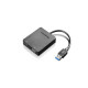 Lenovo Universal USB 3.0 to VGA/HDMI Adapter - 1 x HDMI VGA, 1 x HDMI 4X90H20061
