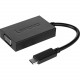 Lenovo USB-C to VGA Plus Power Adapter - Type C USB - 1 x VGA 4X90K86568