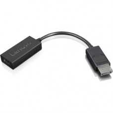 Lenovo DisplayPort To HDMI 2.0b Adapter - 8.80" DisplayPort/HDMI A/V Cable for Audio/Video Device, Monitor, Projector, Notebook, Desktop Computer - First End: 1 x DisplayPort Male Digital Audio/Video - Second End: 1 x HDMI Female Digital Audio/Video 