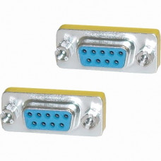 4XEM DB9 Serial 9-Pin Female To Female Adapter - 1 x DB-9 Female Serial - 1 x DB-9 Female Serial 4X9PINFF