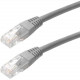 4XEM 50FT Cat5e Molded RJ45 UTP Network Patch Cable (Gray) - 50 ft Category 5e Network Cable for Network Device, Notebook - First End: 1 x RJ-45 Male Network - Second End: 1 x RJ-45 Male Network - Patch Cable - Gray - 1 Pack 4XC5EPATCH50GR