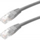 4XEM 10FT Cat5e Molded RJ45 UTP Network Patch Cable (Gray) - 10 ft Category 5e Network Cable for Notebook, Network Device - First End: 1 x RJ-45 Male Network - Second End: 1 x RJ-45 Male Network - Patch Cable - Gray - 1 Pack 4XC5EPATCH10GR