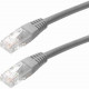 4XEM 35FT Cat5e Molded RJ45 UTP Network Patch Cable (Gray) - 35 ft Category 5e Network Cable for Network Device, Notebook - First End: 1 x RJ-45 Male Network - Second End: 1 x RJ-45 Male Network - Patch Cable - Gray - 1 Pack 4XC5EPATCH35GR