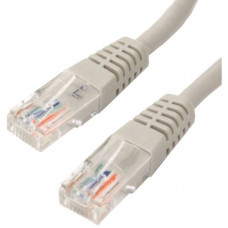 4XEM 1FT Cat6 Molded RJ45 UTP Ethernet Patch Cable (Gray) - 1 ft Category 6 Network Cable for Network Device, Notebook - First End: 1 x RJ-45 Male Network - Second End: 1 x RJ-45 Male Network - Patch Cable - Gray - 1 Pack 4XC6PATCH1GR