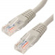 4XEM 6FT Cat6 Molded RJ45 UTP Ethernet Patch Cable (Gray) - 6 ft Category 6 Network Cable for Network Device, Notebook - First End: 1 x RJ-45 Male Network - Second End: 1 x RJ-45 Male Network - Patch Cable - Gray - 1 Pack 4XC6PATCH6GR
