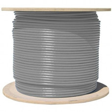 4XEM Cat6A Bulk Cable (Grey) - 1000 ft Category 6a Network Cable for Network Device, Home Theater System, Desktop Computer - Bare Wire - Bare Wire - 1.2 Gbit/s - CM - 23 AWG - Gray 4XCAT6A1000GR