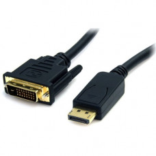 4XEM 15FT DisplayPort To DVI-D Dual Link M/M Cable - 15 ft DisplayPort/DVI Video Cable Adapter for Video Device, Monitor, TV, Projector - First End: 1 x DisplayPort Male Digital Video - Second End: 1 x DVI-D (Dual-Link) Male Digital Video - Supports up to