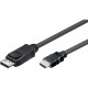 4XEM 15FT DisplayPort to HDMI Cable M/M - 15 ft DisplayPort/HDMI A/V Cable for Audio/Video Device, TV, Monitor, Projector - First End: 1 x DisplayPort Male Digital Audio/Video - Second End: 1 x HDMI Male Digital Audio/Video - 1.28 GB/s - Supports up to 19