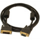 4XEM DVI to VGA Video Cable Adapter - 15 feet - DVI/VGA for Video Device, MAC, Computer - 15 ft - 1 x HD-15 Male VGA - 1 x DVI Male Video - Gold Plated Connector - Gold-flash Plated Contact - Shielding - Black 4XDVIVGA15FT