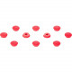 Lenovo ThinkPad 3.0 mm TrackPoint Cap Set (10pk) - Notebook - Red 4XH0X88960