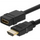 4XEM HDMI 4K/2K Extension Cable Male/Female 10ft - 10 ft HDMI A/V Cable for Satellite TV, Audio/Video Device, Home Theater System, Desktop Computer - First End: 1 x 19-pin HDMI Male Digital Audio/Video - Second End: 1 x 19-pin HDMI Female Digital Audio/Vi