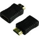 4XEM HDMI A Male To HDMI A Female Port saver Adapter supporting 1080p 3D - 1080p 3D HDMI Port saver HDMI female to male adapter 1 x HDMI (Type A) Female Digital Audio/Video - 1 x HDMI (Type A) Male Digital Audio/Video - Gold Plated Connector - Black 4XHDM