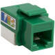 4XEM Cat5e RJ45 Keystone Jack UTP 110-Type (Green) - Green - 1 x RJ-45 Port(s) 4XKJC5EGN