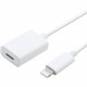 4XEM 4XEM 1M Lightning Male to Female Adapter - 3 ft Lightning Audio/Data Transfer Cable for iPod, iPhone, iPad - First End: 1 x Lightning Male Proprietary Connector - Second End: 1 x Lightning Female Proprietary Connector - Extension Cable - Shielding - 