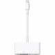 4XEM 8 Pin Lightning to VGA Adapter for Apple iPhone/iPad/iPod with HD 1080p support - Lightning to VGA adapter for Apple iPad, iPhone, iPod 1 x Lightning Male Proprietary Connector - 1 x HD Female VGA connector 4XLIGHTNINGVGA