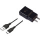 4XEM Samsung USB-C 6FT Charger Kit (Black) - Black 4XSAMKITUSBCB6