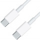 4XEM 3FT/1M USB-C To USB-C Cable M/M USB 3.1 Gen 2 10GBPS White - 3 ft USB-C Data Transfer Cable for Wall Charger, Docking Station, Hard Drive, Monitor, Notebook, Chromebook, Desktop Computer, Portable Hard Drive, MacBook Pro, MacBook Air, iPad Pro, ... -