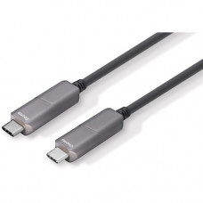 4XEM 40M Fiber USB Type-C Cable 4K@60HZ 21.6 Gbps - 131.23 ft Fiber Optic A/V Cable for Monitor, Audio/Video Device, Mobile Device - First End: 1 x USB Type C Male Audio/Video - Second End: 1 x USB Type C Male Audio/Video - 21.6 Gbit/s - Supports up to 19