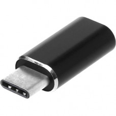 4XEM USB-C MALE TO 8 PIN FEMALE - 1 x USB Type C Male - 1 x Lightning Female Proprietary Connector - Black 4XUSBCM8PINFB