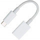 4XEM USB-C Male to USB-A Female Adapter-White - 5.30" USB/USB-C Data Transfer Cable for iPad Pro, MacBook Air, MacBook Pro, iMac, iMac Pro, Mac Pro, Mac mini, Smartphone, Notebook, Tablet, Flash Drive, ... - First End: 1 x Type C Male USB - Second En