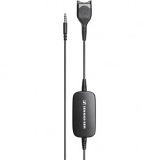 Sennheiser TC-W Telephone Cable - Easy Disconnect/Sub-mini phone Audio Cable for Phone, Headset, Audio Conferencing System - First End: 1 x Easy Disconnect Male Phone - Second End: 1 x Sub-mini phone Male Audio - Black - 1 Pack 506683