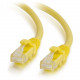 C2g 4ft Cat6a Snagless Unshielded (UTP) Network Patch Ethernet Cable-Yellow - 4 ft Category 6a Network Cable for Network Adapter, Hub, Switch, Router, Modem, Patch Panel, Network Device - First End: 1 x RJ-45 Male - Second End: 1 x RJ-45 Male Network - 10