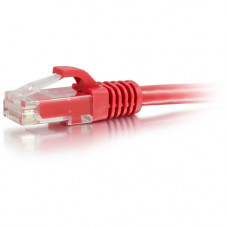 C2g 8ft Cat6a Snagless Unshielded (UTP) Network Patch Ethernet Cable-Red - 8 ft Category 6a Network Cable for Network Adapter, Hub, Switch, Router, Modem, Patch Panel, Network Device - First End: 1 x RJ-45 Male - Second End: 1 x RJ-45 Male Network - 10 Gb
