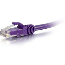 C2g 20ft Cat6a Snagless Unshielded UTP Network Patch Ethernet Cable-Purple - 20 ft Category 6a Network Cable for Network Adapter, Hub, Switch, Router, Modem, Patch Panel, Network Device - First End: 1 x RJ-45 Male - Second End: 1 x RJ-45 Male Network - 10