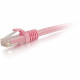 C2g 10ft Cat6a Snagless Unshielded (UTP) Network Patch Ethernet Cable-Pink - 10 ft Category 6a Network Cable for Network Adapter, Hub, Switch, Router, Modem, Patch Panel, Network Device - First End: 1 x RJ-45 Male - Second End: 1 x RJ-45 Male Network - 10