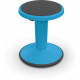 Mooreco Balt Hierarchy Grow Stool - Gray Polypropylene, Thermoplastic Elastomer (TPE) Seat - Blue Polypropylene Frame - Rounded Base - 1 Each 50970-BLUE