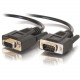 C2g 6ft DB9 M/F Extension Cable - Black - DB-9 Male Serial - DB-9 Female Serial - 6ft - Black 52030