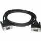 C2g 6ft DB9 F/F Null Modem Cable - Black - DB-9 Female - DB-9 Female - 6ft - Black 52038