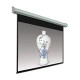 Inland Electric Projection Screen - 84" - 16:9 - Ceiling Mount, Wall Mount - 72" x 41" - Matte White 5354