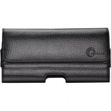 I-Blason Carrying Case (Pouch) iPhone 6 Plus - Black - Scratch Resistant Interior - Metal Clip, Leather Clip - Holster, Belt Clip 55-LTHHOLSTER