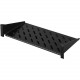 Rittal 5501.615 Mounting Shelf for Rack - Black - 55.12 lb Load Capacity - 1 5501615