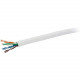 C2g Cat.5e UTP Network Cable - 500 ft Category 5e Network Cable for Network Device - 24 AWG - White - TAA Compliance 56009