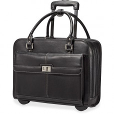 Samsonite Ladies Business Carrying Case (Briefcase) for 15.6" Notebook - Black, Mulberry - Polyester - Handle - 12.8" Height x 16.5" Width x 6" Depth 56733-1041