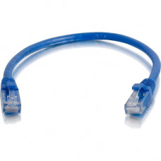 Legrand Group Quiktron 14FT V-Series CAT6A Snagless (UTP) Ethernet Network Patch Cable, CM Rated - Blue - 14 ft Category 6a Network Cable for Network Device - First End: 1 x RJ-45 Male Network - Second End: 1 x RJ-45 Male Network - 10 Gbit/s - Patch Cable