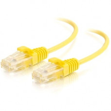 Legrand Group Quiktron Cat.6 UTP Patch Network Cable - 10 ft Category 6 Network Cable for Network Device - First End: 1 x RJ-45 Male Network - Second End: 1 x RJ-45 Male Network - Patch Cable - CM - 28 AWG - Yellow 576-RD15-010