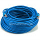 Monoprice 100FT 24AWG Cat6A 500MHz STP Ethernet Bare Copper Network Cable - Blue - 100 ft Category 6a Network Cable for Network Device - First End: 1 x RJ-45 Male Network - Second End: 1 x RJ-45 Male Network - Shielding - Blue 5907